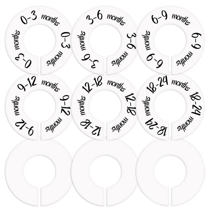 Baby Clothing Tags - 100 Stuks Multi Size Baby Kids