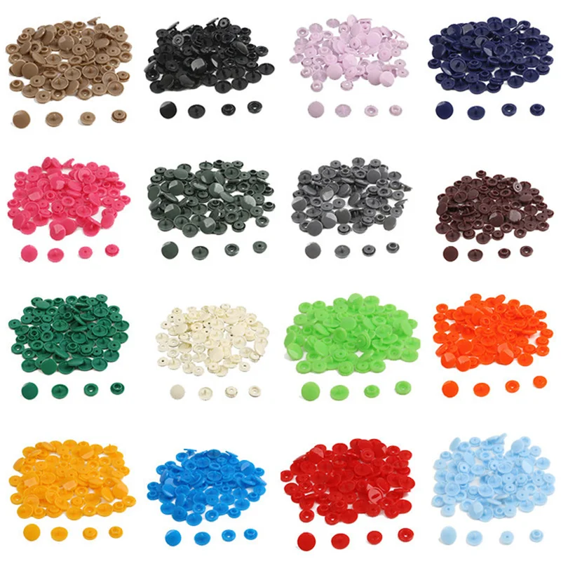 Baby Clothing Used - T5 Plastic Drukknopen Hars Gesp voor