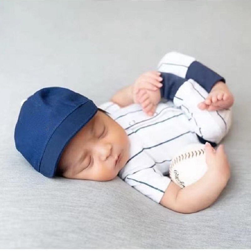 Baby Clothing Set - Pasgeboren Fotografie Rekwisieten Baby Outfits Jumpsuit