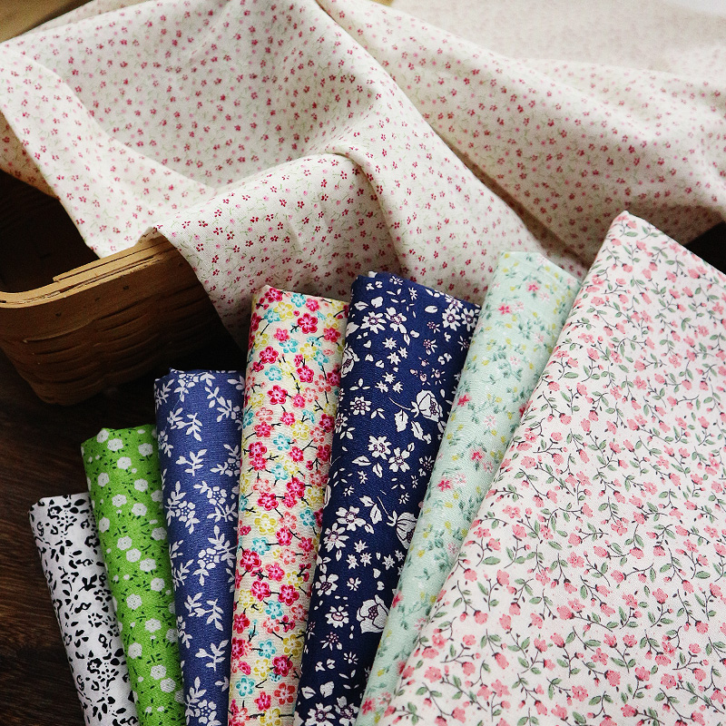 Baby Clothing Organic Cotton - Puur Katoenen Bedrukte Stof Idyllische Bloemenkleding