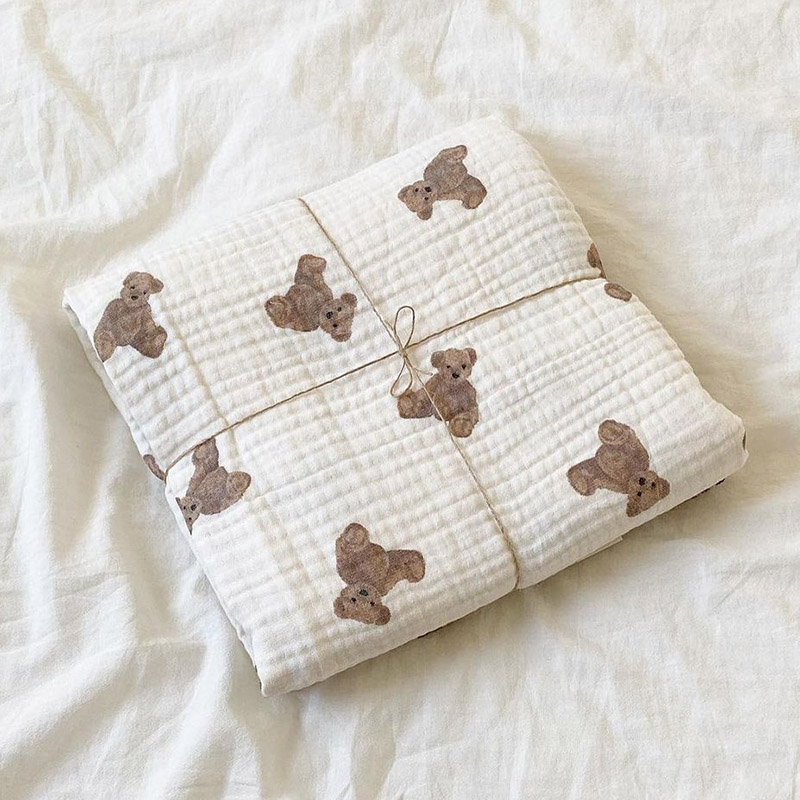 Beer Print Babydekens Pasgebor - Muslin Swaddle Wrap recensie en prijs