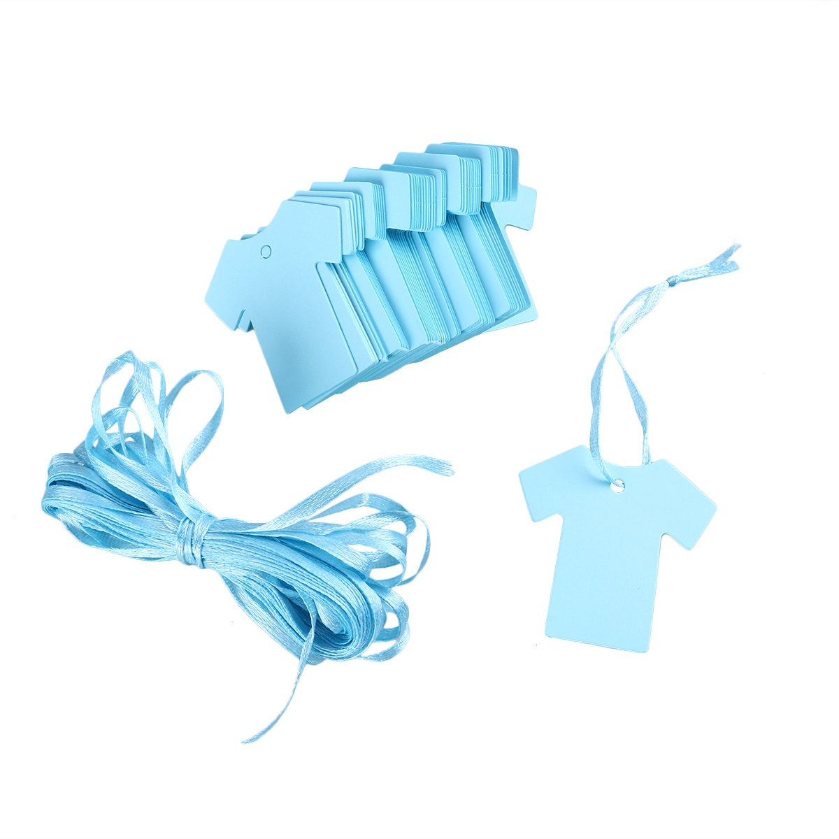 100 stuks babyshower-feestarti - Baby Clothing Tags recensie en prijs