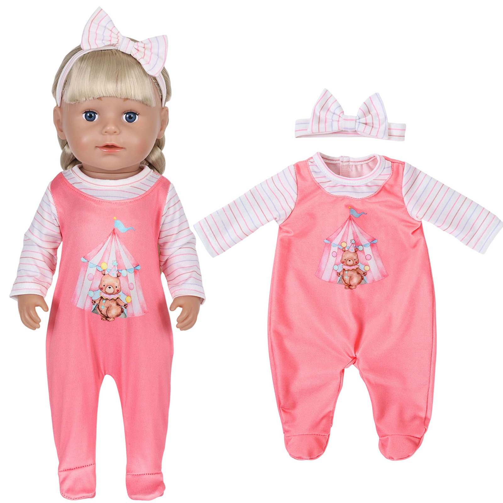 Poppenkleertjes voor 16-18 inc - Baby Clothing Set recensie en prijs