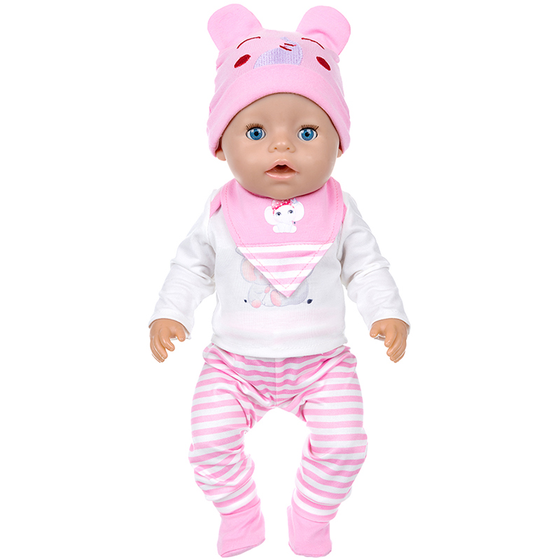 Kledingset voor 16-18 inch pas - Baby Clothing Set recensie en prijs