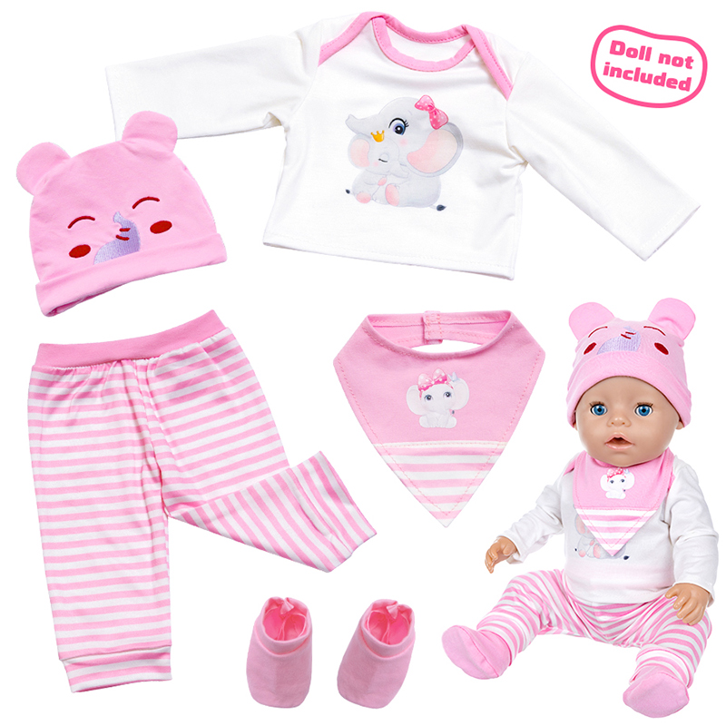 Kledingset voor 16-18 inch pas - Baby Clothing Set recensie en prijs