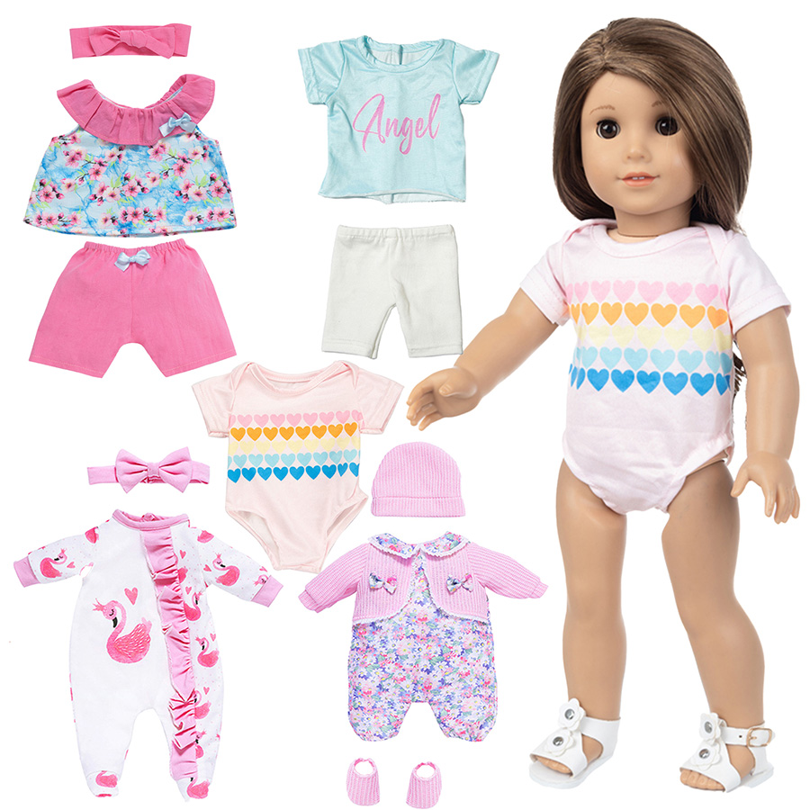 Poppenkleertjes voor 18 inch R - Baby Clothing Items recensie en prijs