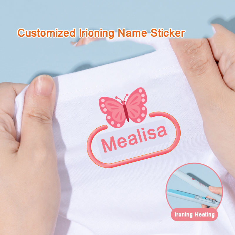 Strijkbare gepersonaliseerde n - Baby Clothing Tags recensie en prijs